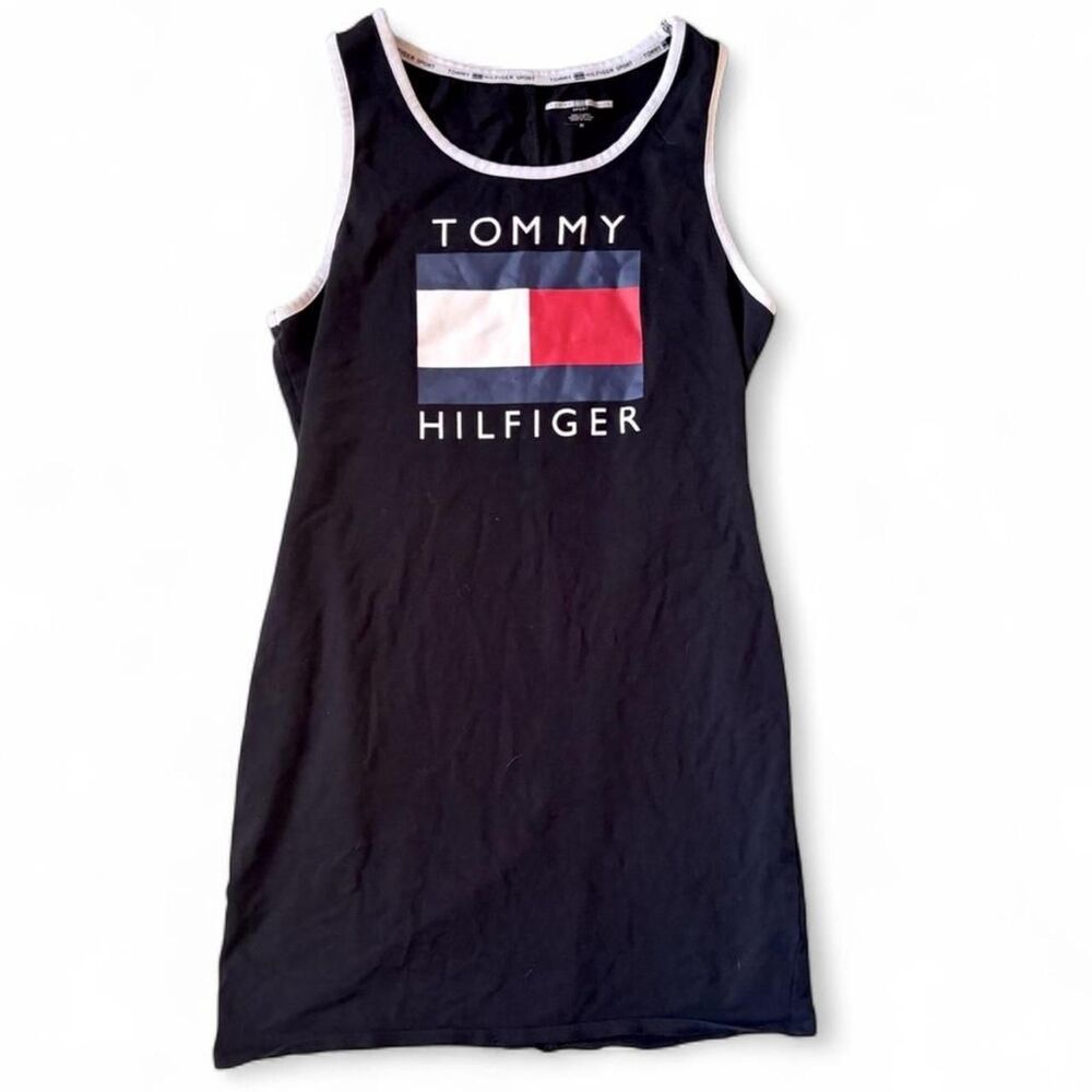 Tommy-hilfiger Women's Black and Navy Dress
